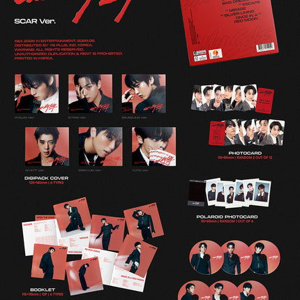 ONF - ONF:MY SELF 2nd Full Album DIGIPACK Ver (Member Selection)