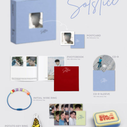 PARK WOO JIN - SOLSTICE 2nd Mini Album