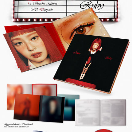 JENNIE Ruby 1st Studio Album Digipack Ver