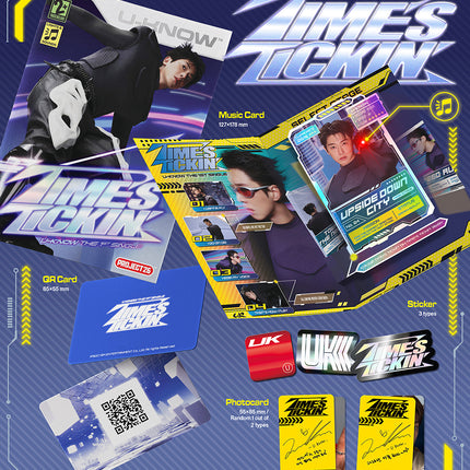 U-Know - Time’s Tickin’ 1st Single Album Music Card Ver. Smart Album.