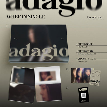 Whee In adagio Single Album Prelude Ver Photobook Ver
