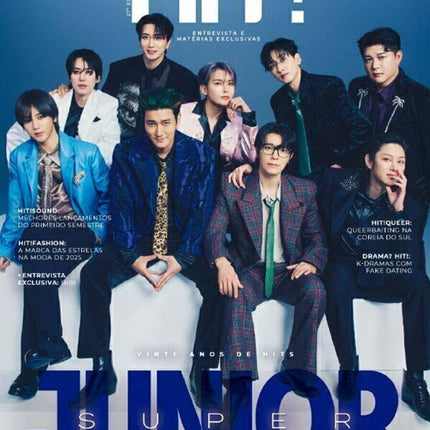 HIT! Brazil Magazine – July 2025 (SuperJunior Cover) [+ Folded Poster + Postcard]