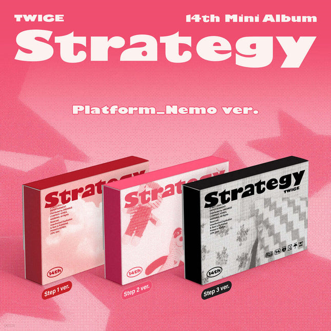 TWICE - 14th Mini Album : STRATEGY [Platform_Nemo ver]