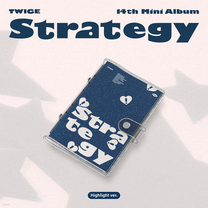 TWICE) - 14th Mini Album : STRATEGY [Highlight ver.]