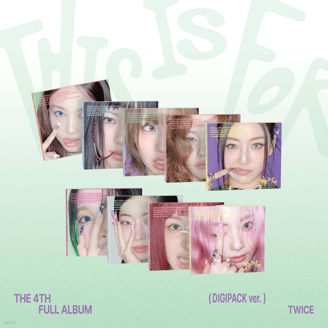 TWICE - 4th Full Album : THIS IS FOR [DIGIPACK ver.]
