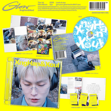 XngHan&Xoul - Glow 1st Mini Album Adventure Part 2 Ver