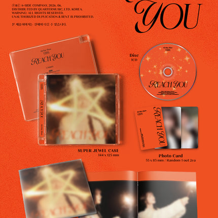 YERIN - REACH YOU 4th Mini Album Jewel Case Ver
