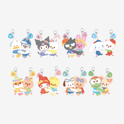 Stray Kids - SKZOO X SANRIO CHARACTERS HUG PLUSH KEYRING