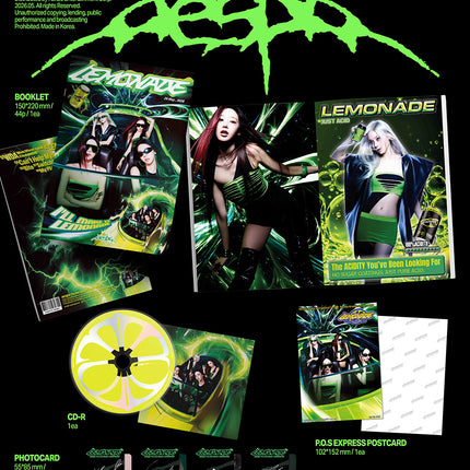 aespa - LEMONADE 2nd Full Ablum P.O.S Ver
