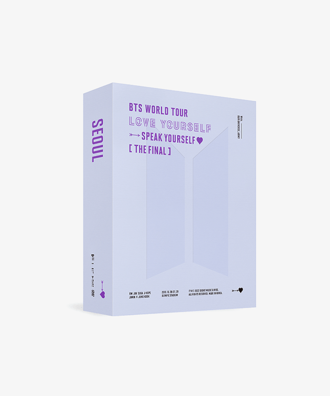 BTS - WORLD TOUR ‘LOVE YOURSELF : SPEAK YOURSELF’ [THE FINAL] DVD
