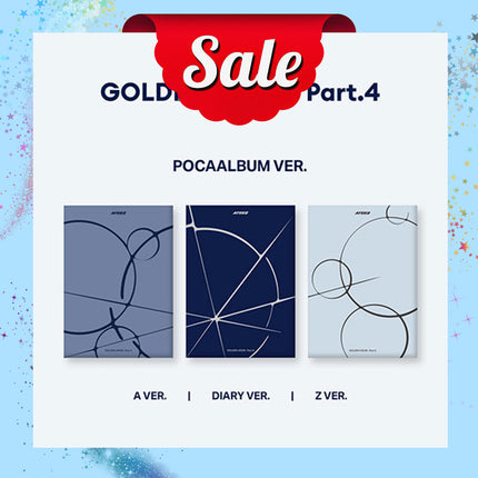 ATEEZ - 13th Mini Album : GOLDEN HOUR : Part.4 (POCAALBUM Ver)