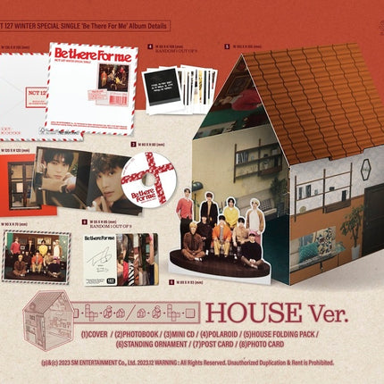 NCT 127 - Winter Special Single Album : Be There For Me (HOUSE Ver)
