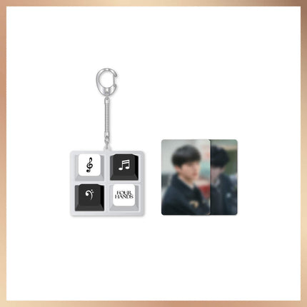 FOUR HANDS K-Drama Official Goods Song Kang Lee Jun Young Keyring Pouch New
