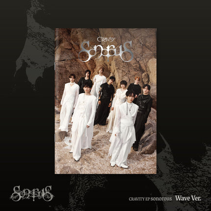 CRAVITY - sonorous EP Album Photobook Ver. (ECHO / MUSE / Wave / Set Ver)