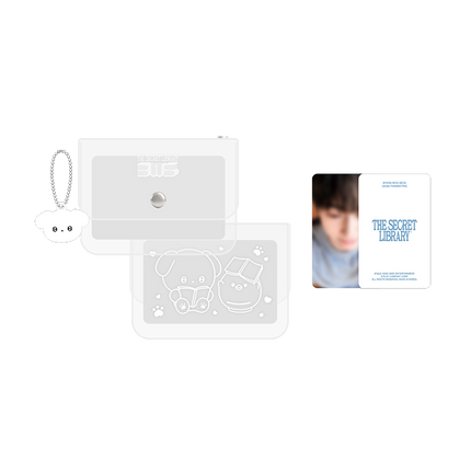 Byeon Wooseok - Official MD Holder + Photocard + Keyring Set