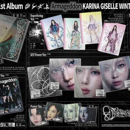 aespa - 1st Full Album : Armageddon (Poster Ver)