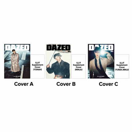 Stray Kids SEUNGMIN DAZED Korea Magazine Nov 2026 ILLIT Book-in-Book (ILLIT YUNAH & MINJU) New