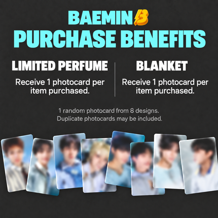 ATEEZ - 8th Anniversary Official MD BLANKET + Photocard 8 Ver Set + POB Photocard.