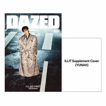 Stray Kids SEUNGMIN DAZED Korea Magazine Nov 2026 ILLIT Book-in-Book (ILLIT YUNAH & MINJU) New