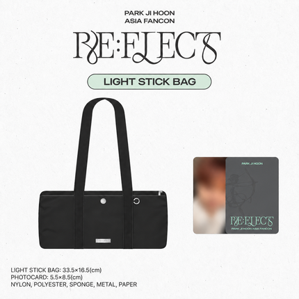 PARK JI HOON - Official MD Stick Bag + Photocard Set. PARK JIHOON