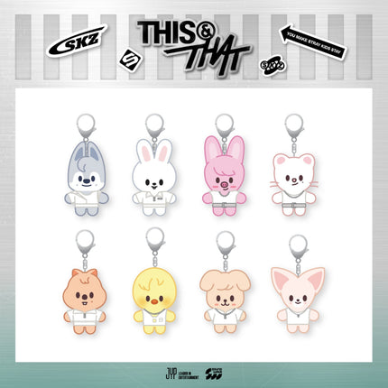 Stray Kids - [THIS & THAT] POP-UP STORE MD SKZOO COSTUME PLUSH KEYRING