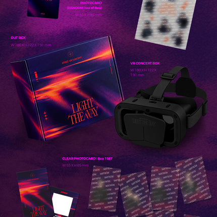 ATEEZ - LIGHT THE WAY VR CONCERT BOX Package Photocard KPOP Official New