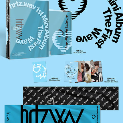 hrtz.wav The First Wave 1st Mini Album Slogan Version KPOP Album