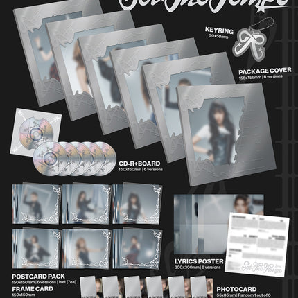 izna - SET THE TEMPO 3rd Mini Album POSTCARD Ver (Member Selection)