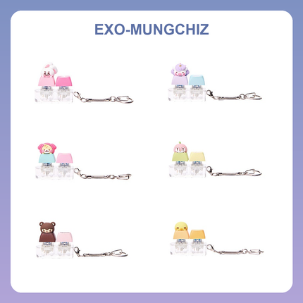 EXO - Official MD KEY CAP KEY RING